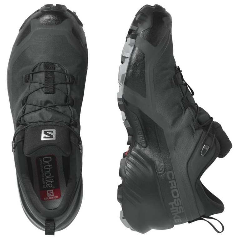 Tênis De Caminhada Salomon Cross Hike GTX Feminino Pretas | PT O16934